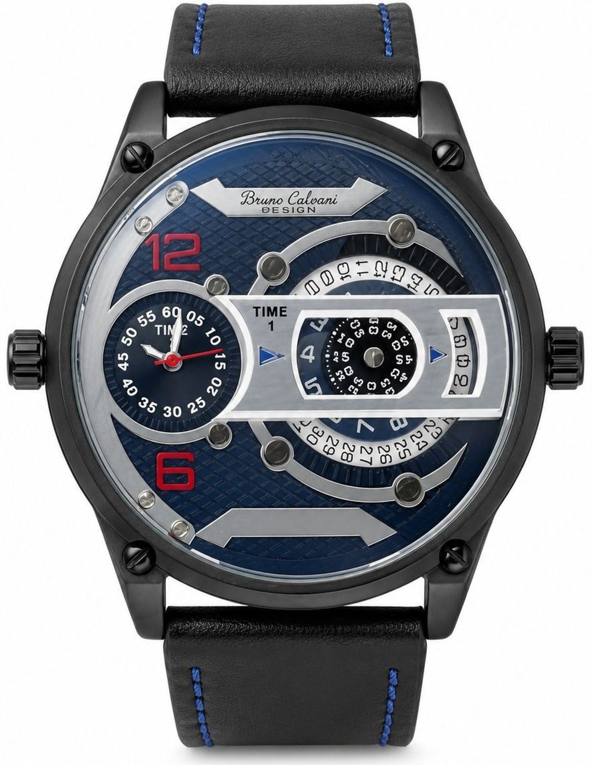 Zegarek męski Bruno Calvani Sport BC1349 Blue Black kwarcowy.jpg
